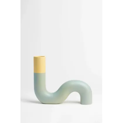 Zdjęcie Orginalny wazon z włoskiej ceramiki - Design Alvino Bagni