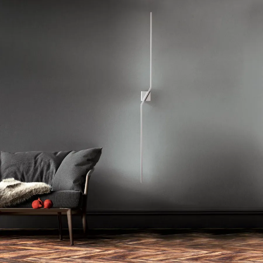 obrazek 3 Lampa ścienna, kinkiet Stick z aluminium i akrylu