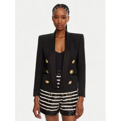 Zdjęcie Balmain Marynarka DF1SI530ME54 Czarny Regular Fit