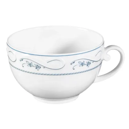 Zdjęcie Wyjątkowa duża porcelanowa filiżanka do kawy z klasycznym zdobieniem - Seltmann Weiden