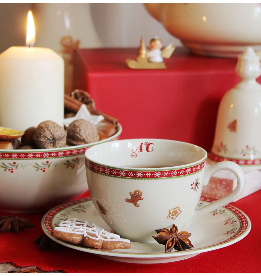 obrazek 2 Wyjątkowa miska z porcelany z kolekcji Christmas gingerbread – Leander