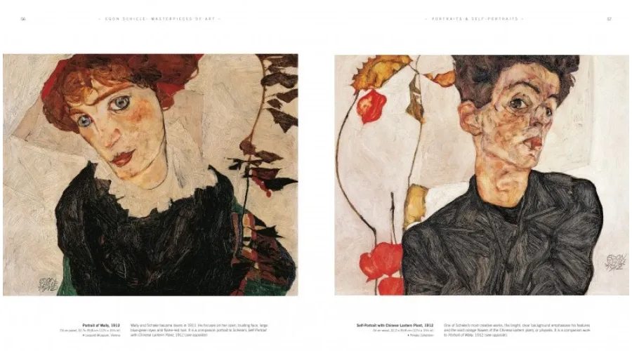 obrazek 5 Książka Egon Schiele Arcydzieła sztuki- Flame Tree Publishing