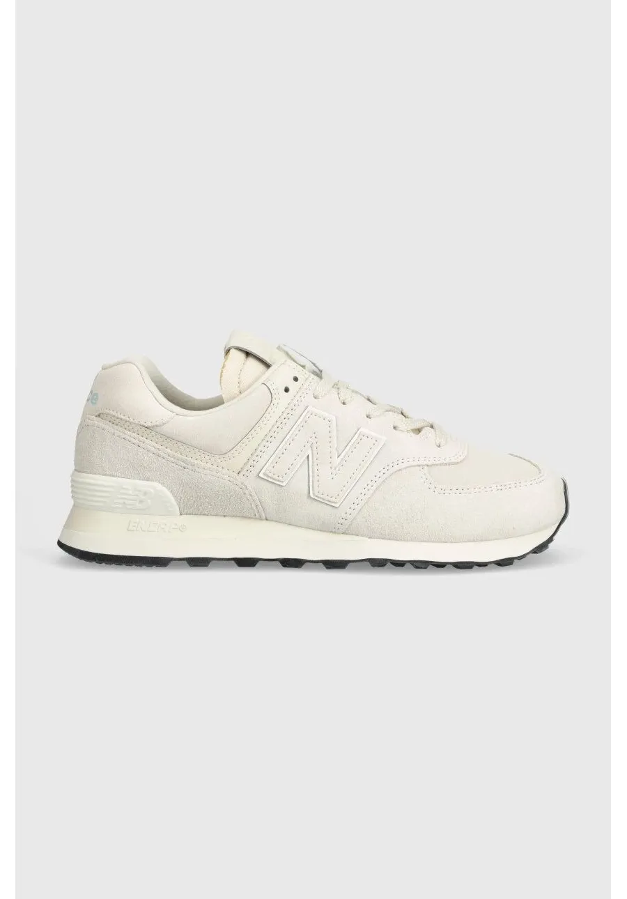 obrazek 1 New Balance sneakersy skórzane 574 kolor beżowy U574BSB