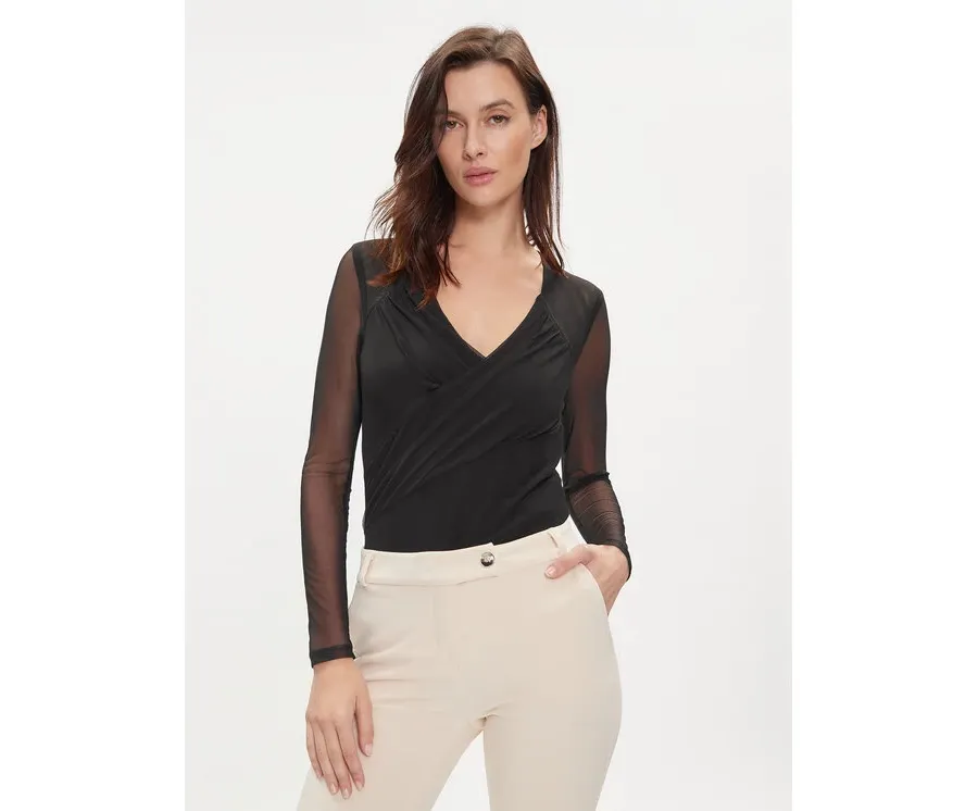 obrazek 1 Rinascimento Body CFC0116288003 Czarny Regular Fit