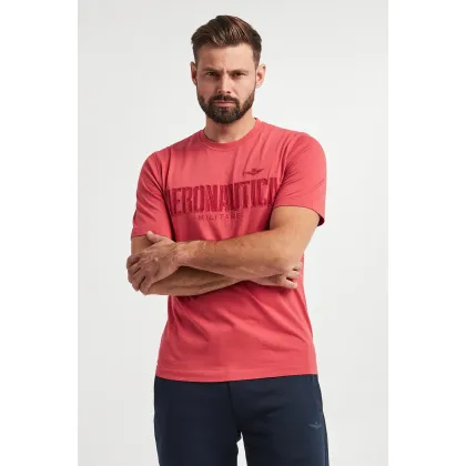 Zdjęcie T-shirt męski z logo AERONAUTICA MILITARE Aeronautica Militare