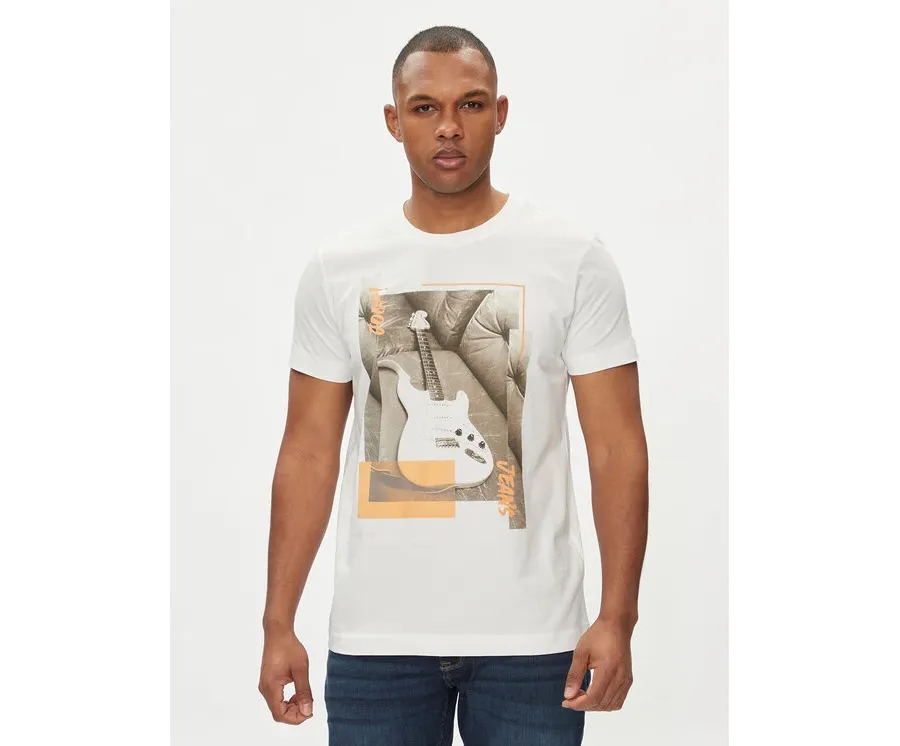 obrazek 1 JOOP! Jeans T-Shirt 50Darvin 30042426 Beżowy Modern Fit