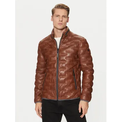 Zdjęcie Milestone Kurtka skórzana MSAversa 99101960080 Brązowy Regular Fit