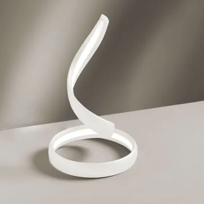 Zdjęcie Stylowa lampa Flame na biurko lub stolik