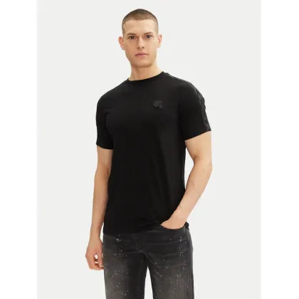 Zdjęcie KARL LAGERFELD T-Shirt 755053 552221 Czarny Regular Fit