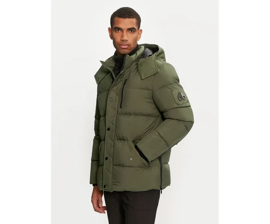 obrazek 1 Moose Knuckles Kurtka puchowa M34MJ196 Zielony Regular Fit