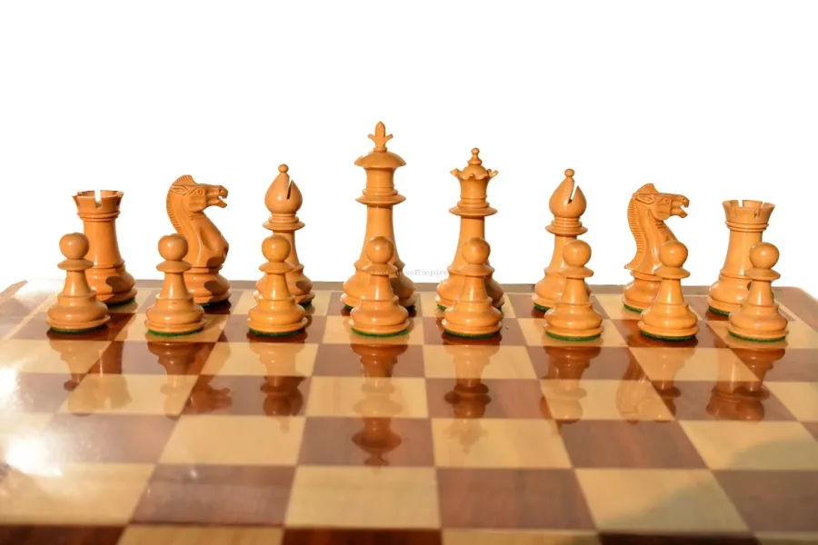 obrazek 4 Pięknie wykonany komplet szachowy - The Chess Empire