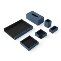 Zdjęcie Włoskie akcesoria biurowe Minerva z prawdziwej skóry