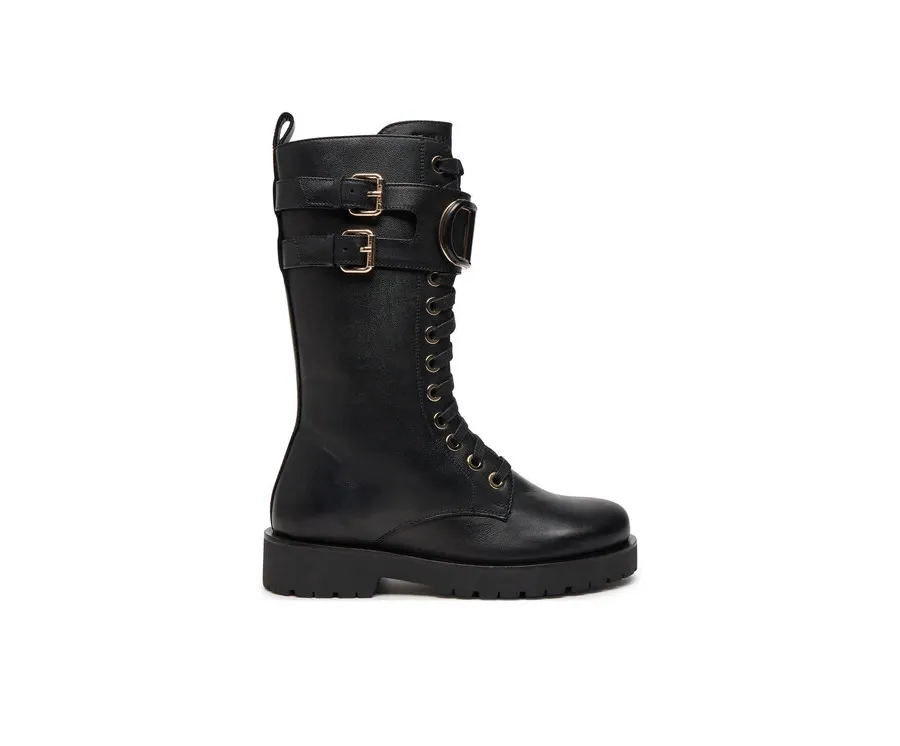 obrazek 1 TWINSET Trapery 242TCP084 Czarny