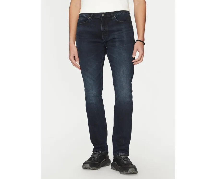 obrazek 1 HUGO Jeansy 50530581 Granatowy Extra Slim Fit