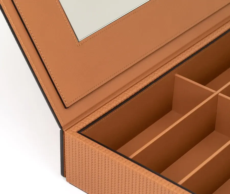 obrazek 4 Stylowe skórzane pudełko