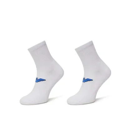 Zdjęcie Emporio Armani Zestaw 2 par niskich skarpet męskich EM000540 AF12299 M0082 Biały