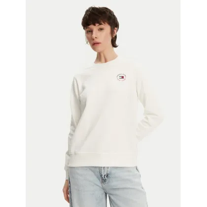 Zdjęcie Tommy Jeans Bluza Essential DW0DW20639 Biały Regular Fit