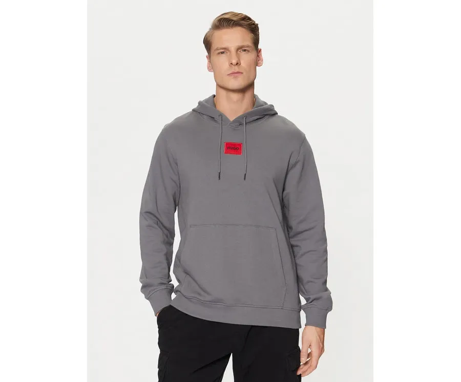 obrazek 1 HUGO Bluza Daratschi214 50458700 Szary Regular Fit