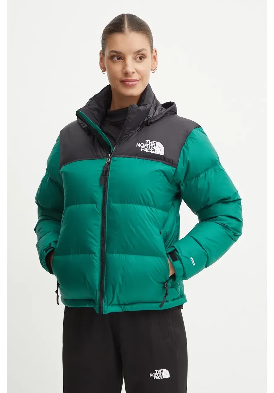obrazek 1 The North Face kurtka puchowa 1996 Retro Nuptse damska kolor zielony zimowa NF0A3XEONL11