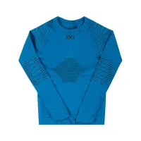 Zdjęcie X-Bionic Bielizna termoaktywna górna Invent 4.0 INYT06W19J Niebieski Slim Fit