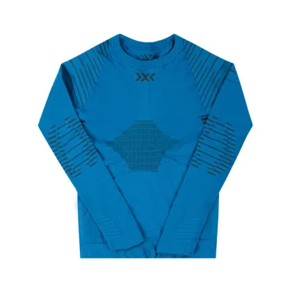 Zdjęcie X-Bionic Bielizna termoaktywna górna Invent 4.0 INYT06W19J Niebieski Slim Fit