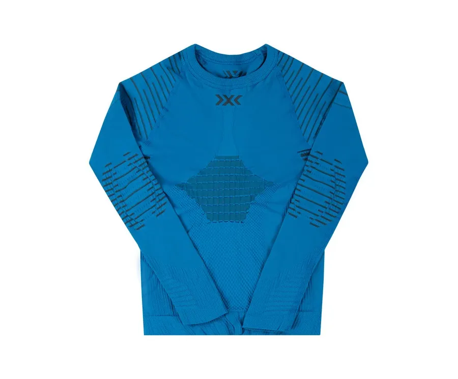 obrazek 1 X-Bionic Bielizna termoaktywna górna Invent 4.0 INYT06W19J Niebieski Slim Fit