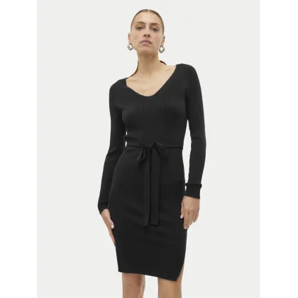 Zdjęcie Vero Moda Sukienka dzianinowa Saba 10309320 Czarny Slim Fit