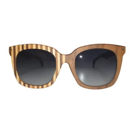 Zdjęcie Ekskluzywne, damskie, włoskie okulary z drewna - Legno Light