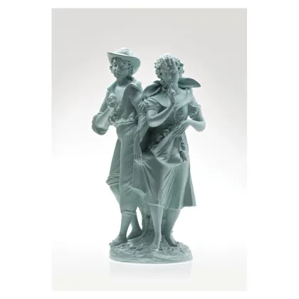 Zdjęcie Wspaniała luksusowa figurka Farmerów włoskiej marki Rebirth Ceramics