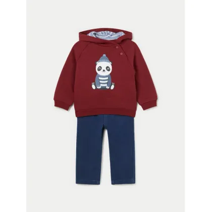Zdjęcie Mayoral Komplet dziecięcy 2641 Bordowy Regular Fit