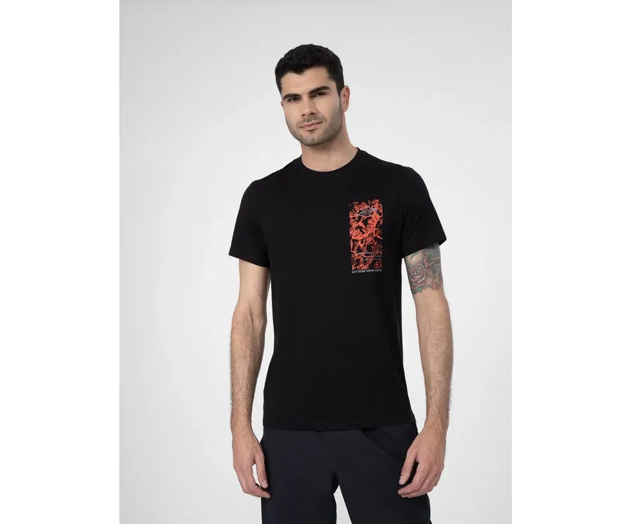 obrazek 1 4F T-Shirt 4FSS23TTSHM487 Czarny Regular Fit