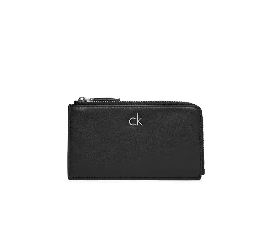 obrazek 1 Calvin Klein Etui na karty kredytowe Ck Re-Lock Lg Cc Holder W L Zip LV04F1032G Czarny