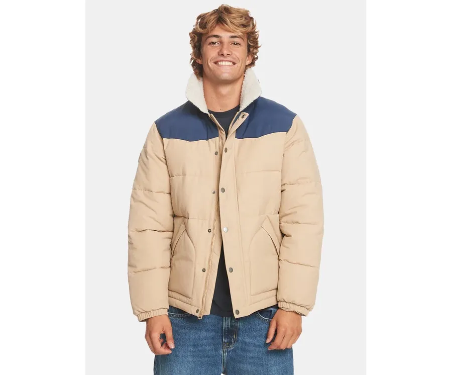obrazek 1 Quiksilver Kurtka puchowa The Puffer Jckt EQYJK03981 Beżowy Regular Fit