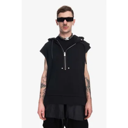 Zdjęcie 1017 ALYX 9SM top bawełniany Sleeveless Top kolor czarny gładka AAMSH0203FA01-BLK0003