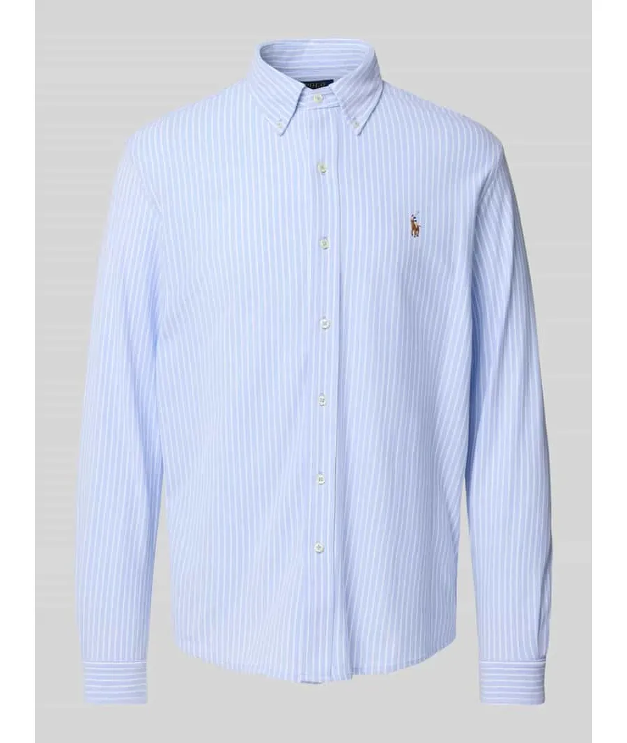 obrazek 1 Koszula casualowa o kroju regular fit z czystej bawełny
