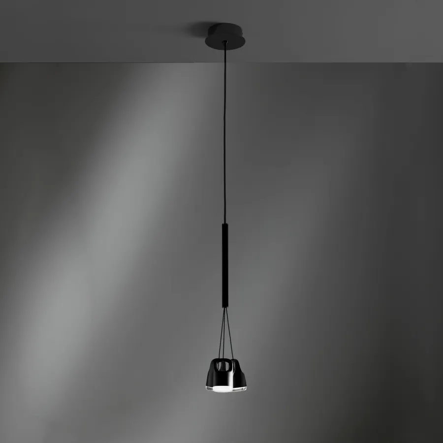 obrazek 1 Lampa wisząca BAG z aluminium, stali i akrylu