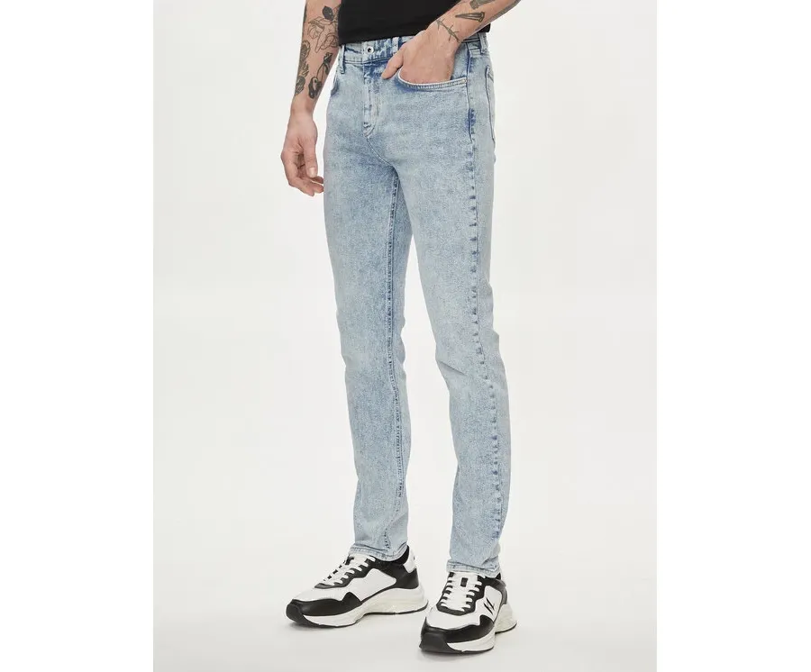 obrazek 1 Karl Lagerfeld Jeans Jeansy 241D1100 Niebieski Skinny Fit
