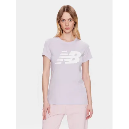 Zdjęcie New Balance T-Shirt Classic Flying Nb Graphic WT03816 Fioletowy Athletic Fit