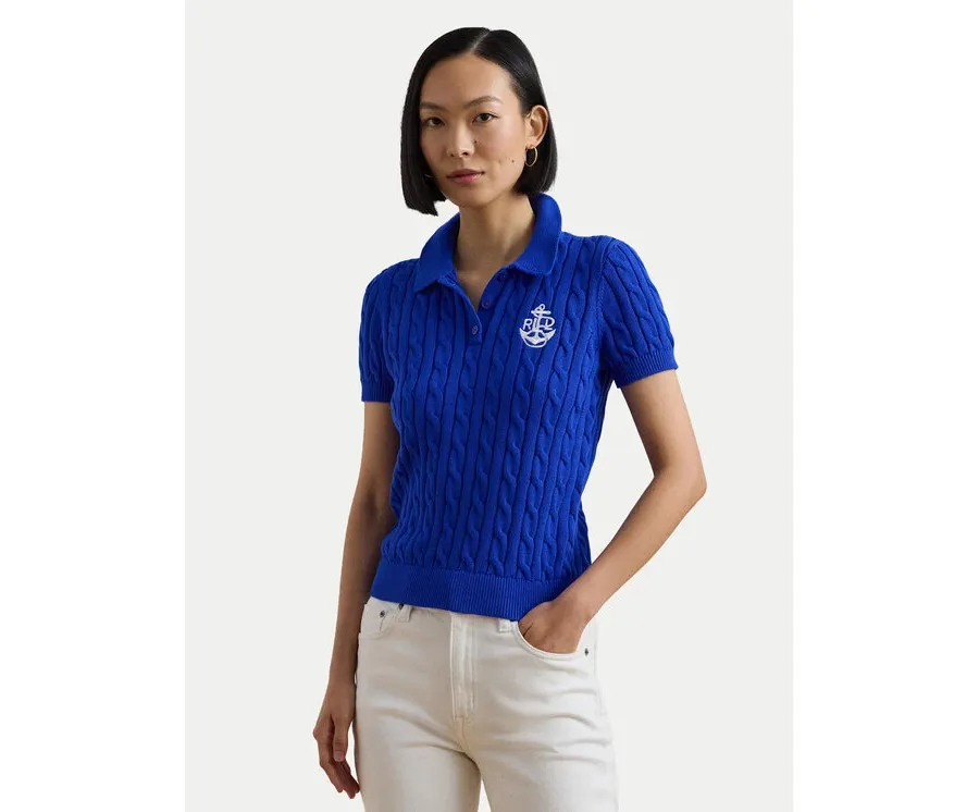 obrazek 1 LAUREN RALPH LAUREN Polo 200957581002 Niebieski Slim Fit