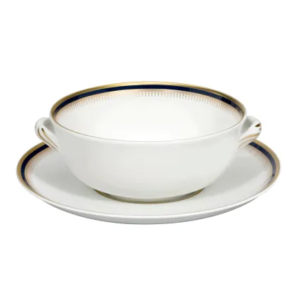 Zdjęcie Luksusowa porcelanowa filiżanka ze spodkiem z wyjątkowej kolekcji Cambridge - 2 sztuki - Vista Alegre