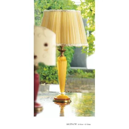 Picture Luxurious medium Murano lamp with a flower shade – Il Paralume Marina