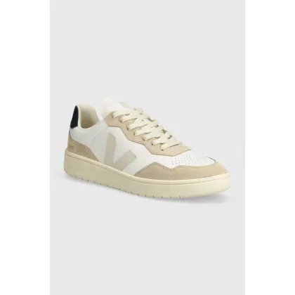 Zdjęcie Veja sneakersy skórzane V-90 kolor beżowy VD2003461