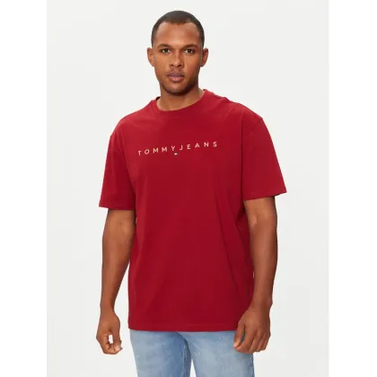 Zdjęcie Tommy Jeans T-Shirt DM0DM19694 Czerwony Regular Fit