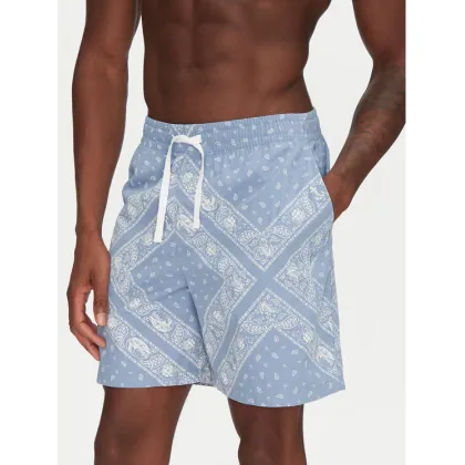 Zdjęcie Tommy Jeans Szorty materiałowe DM0DM21945 Błękitny Loose Fit