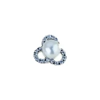 Picture A wonderful Italian pendant with a 5mm pearl.