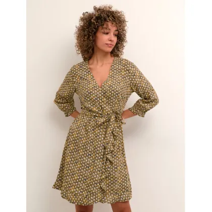 Zdjęcie Cream Sukienka codzienna Crtiah Wrap 10611681 Kolorowy Feminine Fit