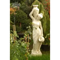 Zdjęcie Rzeźba ogrodowa dziewczyny z dzbanami
