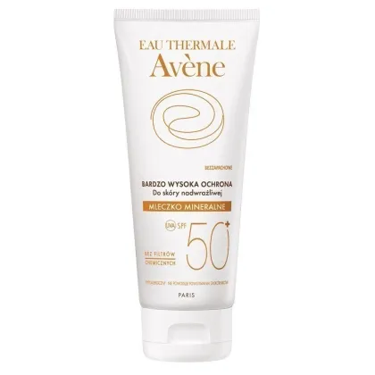 Zdjęcie Avène Sun Mleczko mineralne SPF50+ 100 ml Avene