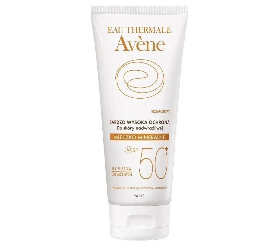 obrazek 1 Avène Sun Mleczko mineralne SPF50+  100 ml Avene