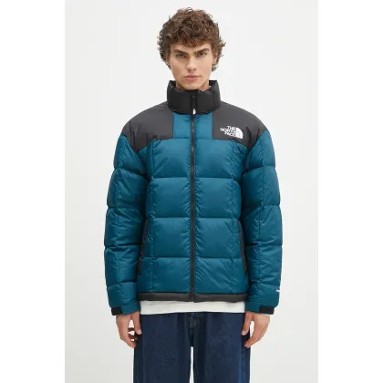 Zdjęcie The North Face kurtka puchowa Lhotse Jacket męska kolor turkusowy zimowa NF0A3Y231NO1